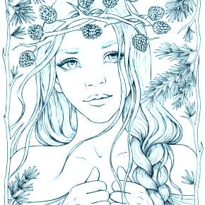 Раскраска Портреты