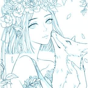 Раскраска Портреты