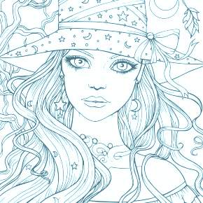 Раскраска Портреты