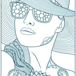 Раскраска Портреты