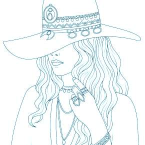 Раскраска Портреты