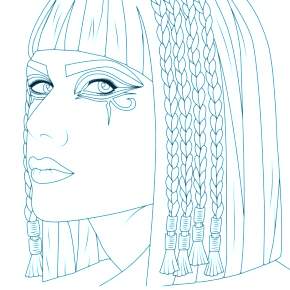 Раскраска Портреты