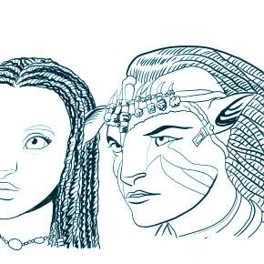 Раскраски Аватар