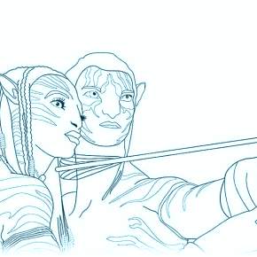 Раскраски Аватар