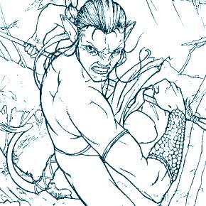 Раскраски Аватар