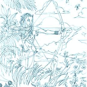 Раскраски Аватар