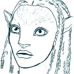 Раскраски Аватар