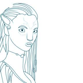 Раскраски Аватар