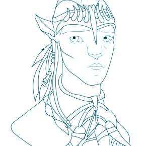 Раскраски Аватар