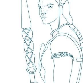 Раскраски Аватар