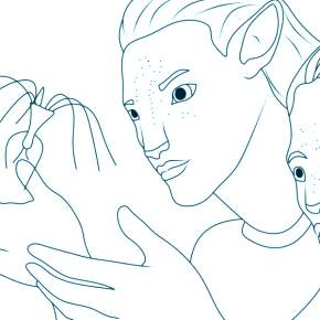 Раскраски Аватар