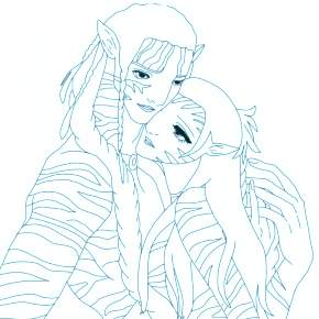 Раскраски Аватар