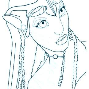 Раскраски Аватар