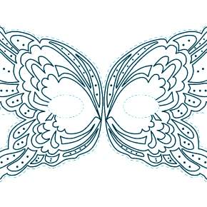 Раскраска новогодние маски