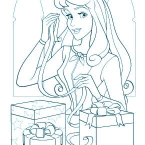 Раскраска новогодние подарки