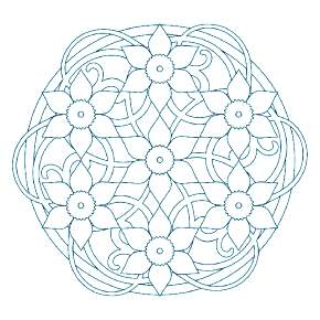 Раскраска снежинки Раскраска снежинки