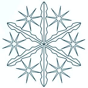 Раскраска снежинки Раскраска снежинки
