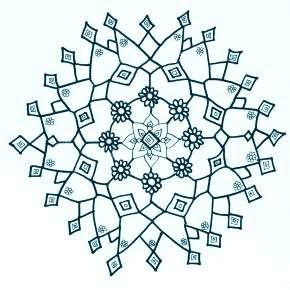 Раскраска снежинки Раскраска снежинки