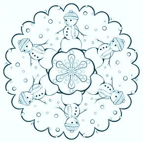 Раскраска снежинки Раскраска снежинки