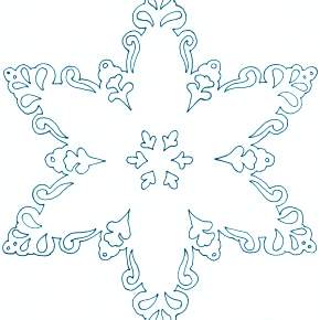 Раскраска снежинки Раскраска снежинки