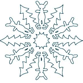 Раскраска снежинки Раскраска снежинки