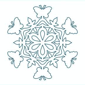 Раскраска снежинки Раскраска снежинки