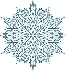 Раскраска снежинки Раскраска снежинки
