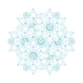 Раскраска снежинки Раскраска снежинки