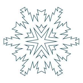 Раскраска снежинки Раскраска снежинки