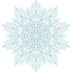 Раскраска снежинки Раскраска снежинки