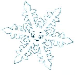 Раскраска снежинки Раскраска снежинки