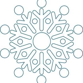 Раскраска снежинки Раскраска снежинки