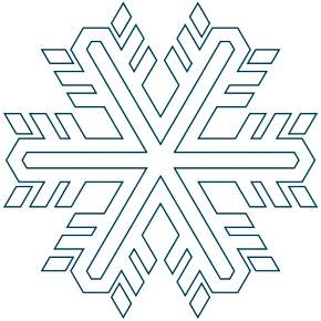 Раскраска снежинки Раскраска снежинки