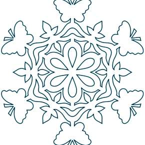 Раскраска снежинки Раскраска снежинки