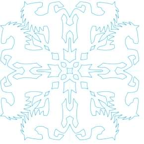 Раскраска снежинки Раскраска снежинки