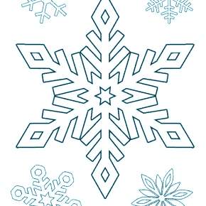 Раскраска снежинки Раскраска снежинки