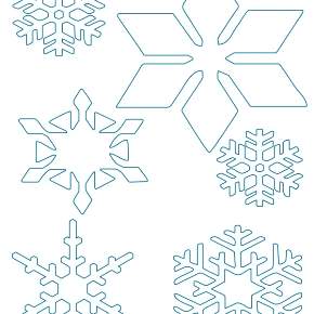 Раскраска снежинки Раскраска снежинки