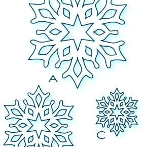 Раскраска снежинки Раскраска снежинки