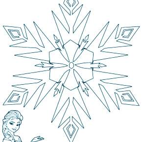 Раскраска снежинки Раскраска снежинки