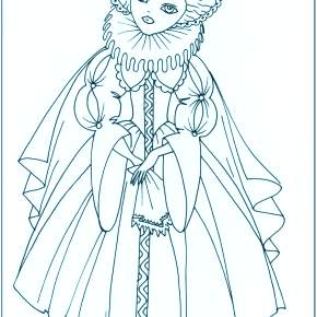 Раскраска новогодний костюм Раскраска новогодний костюм