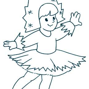 Раскраска новогодний костюм Раскраска новогодний костюм