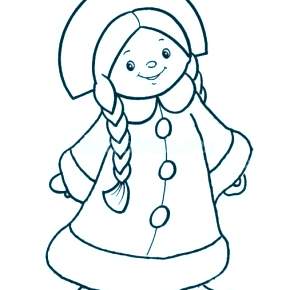 Раскраска новогодний костюм Раскраска новогодний костюм