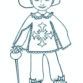 Раскраска новогодний костюм Раскраска новогодний костюм