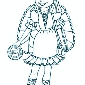 Раскраска новогодний костюм Раскраска новогодний костюм