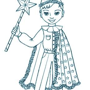 Раскраска новогодний костюм Раскраска новогодний костюм