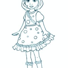 Раскраска новогодний костюм Раскраска новогодний костюм