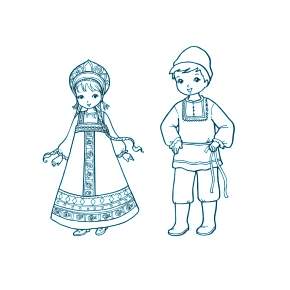 Раскраска новогодний костюм Раскраска новогодний костюм