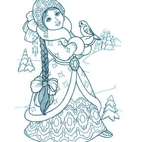 Раскраска новогодний костюм Раскраска новогодний костюм