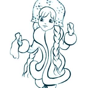 Раскраска новогодний костюм Раскраска новогодний костюм