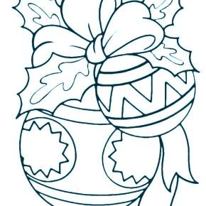 Раскраска новогодние шары Раскраска новогодние шары